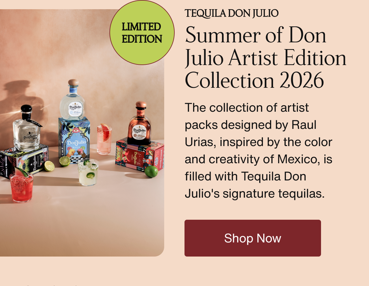 Summer of Don Julio Artist Edition Collection 2026