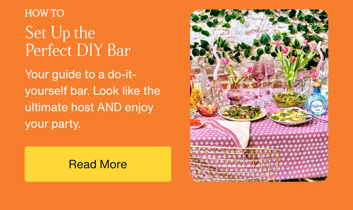 Set Up the Perfect DIY Bar